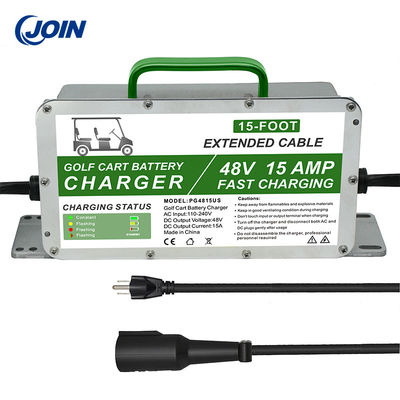 اكسسوارات عربة جولف عربة الجولف 15A 48V شاحن بطارية عربة الجولف