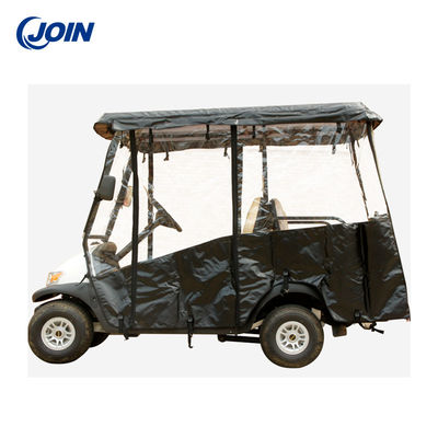4 حاويات سيارة الجولف للركاب PVC غطاء المطر المقاوم للماء Golf ODM