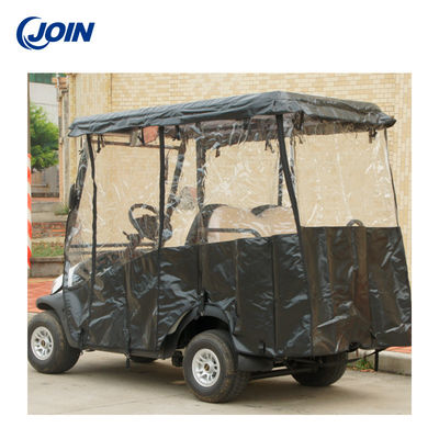4 حاويات سيارة الجولف للركاب PVC غطاء المطر المقاوم للماء Golf ODM
