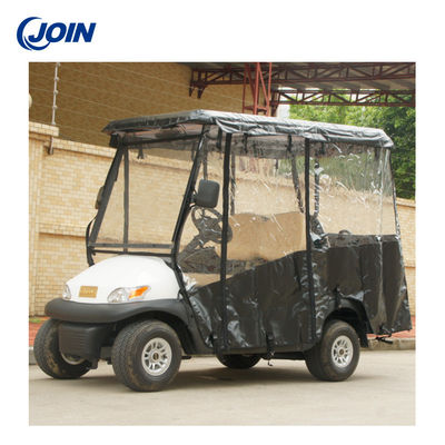 4 حاويات سيارة الجولف للركاب PVC غطاء المطر المقاوم للماء Golf ODM