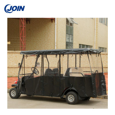 ODM عربة جولف الضميمة Rain Curtain 6 مقاعد دائم سهل التركيب