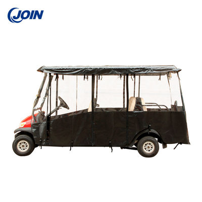 ODM عربة جولف الضميمة Rain Curtain 6 مقاعد دائم سهل التركيب