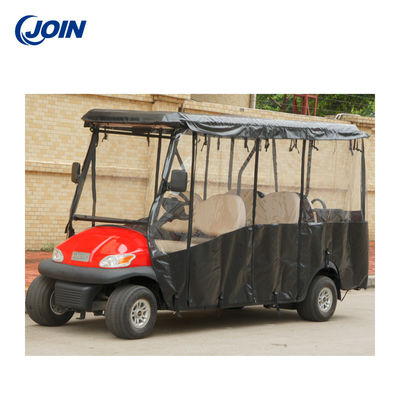 ODM عربة جولف الضميمة Rain Curtain 6 مقاعد دائم سهل التركيب