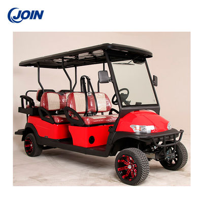 OEM عربة جولف 4 مقاعد Waterproof Bicolor Leather Seat مجموعات مع وسائد